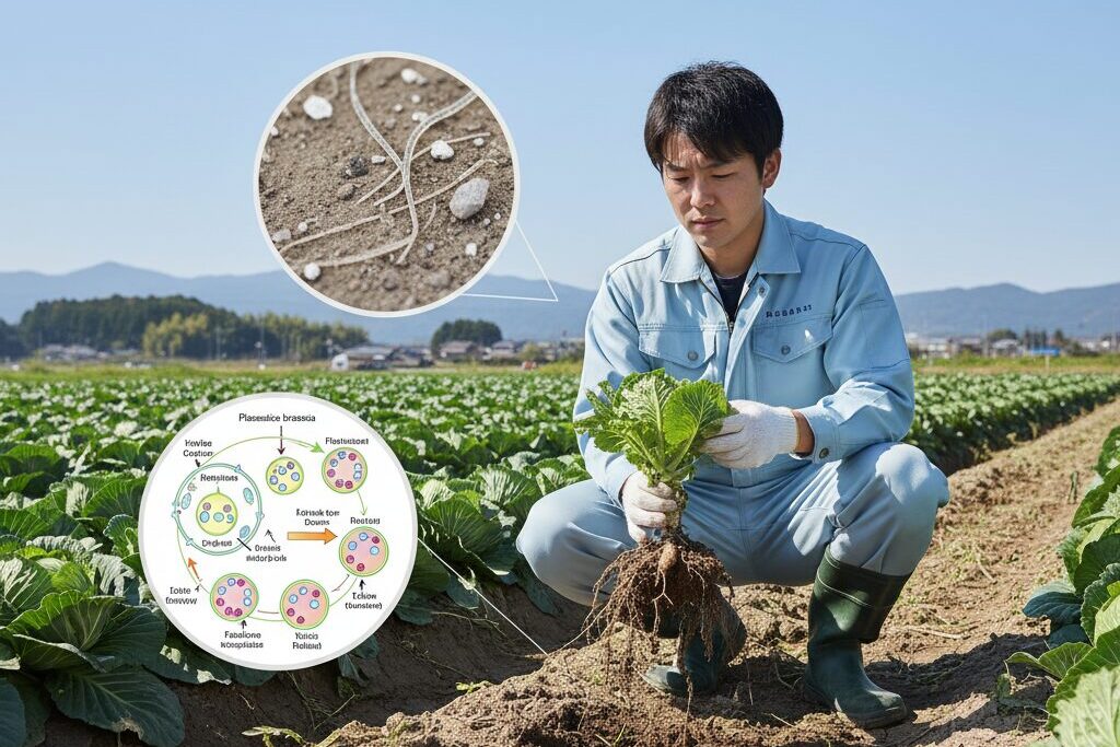 キャベツ連作障害を引き起こす土壌問題