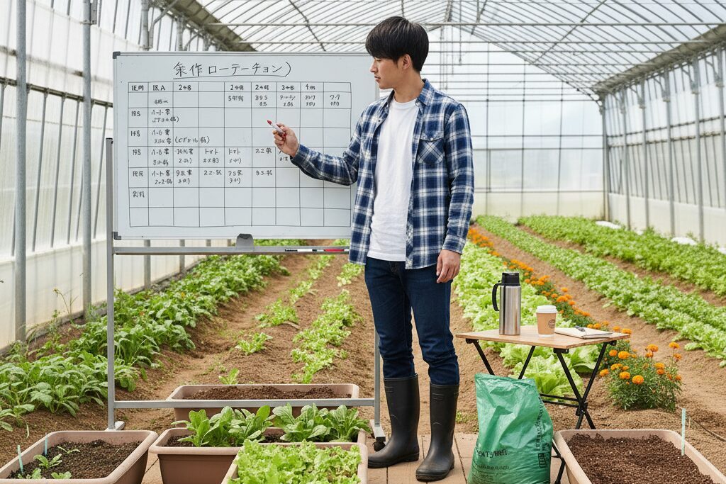 栽培カレンダーで計画的な栽培を