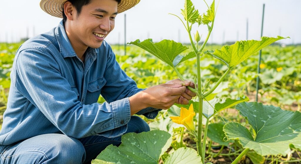 初心者向けかぼちゃの育て方と摘芯