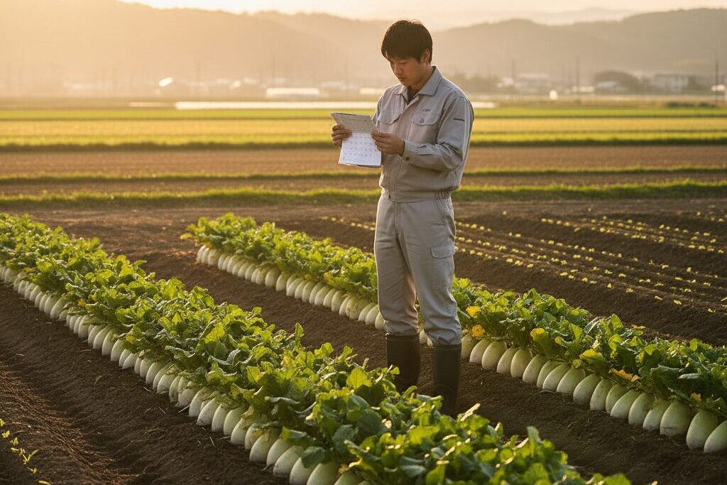 大根の種まきはいつまでが許容範囲か
