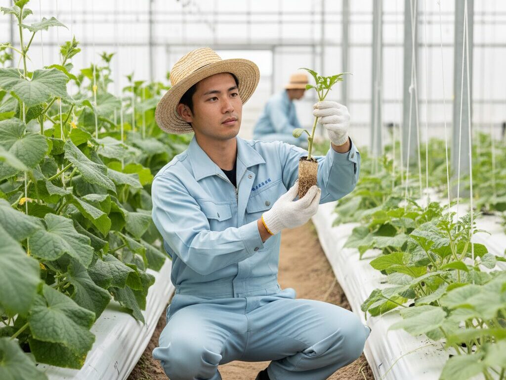 接木苗の活用で連作障害を回避