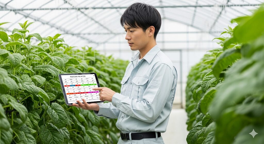 トマトのオオタバコガに使う農薬の系統
