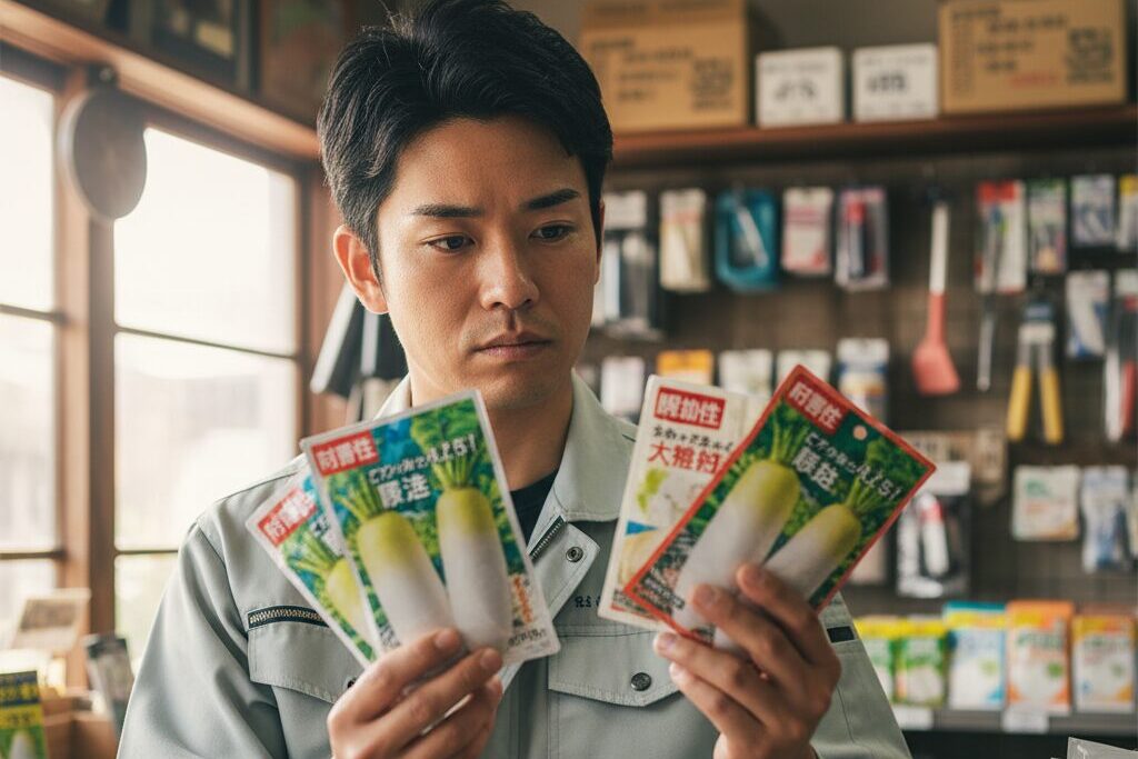 夏大根の種まき時期と品種選定