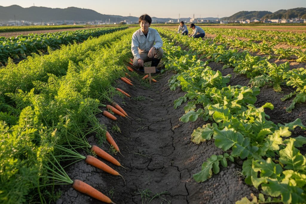 人参の後作に大根は植えられるか