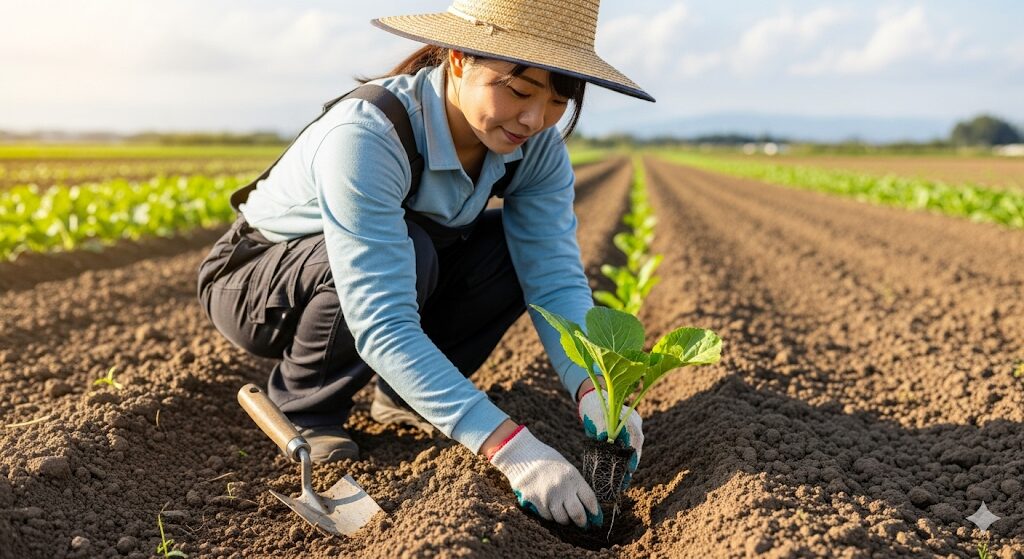 白菜苗植え付け時期のポイント