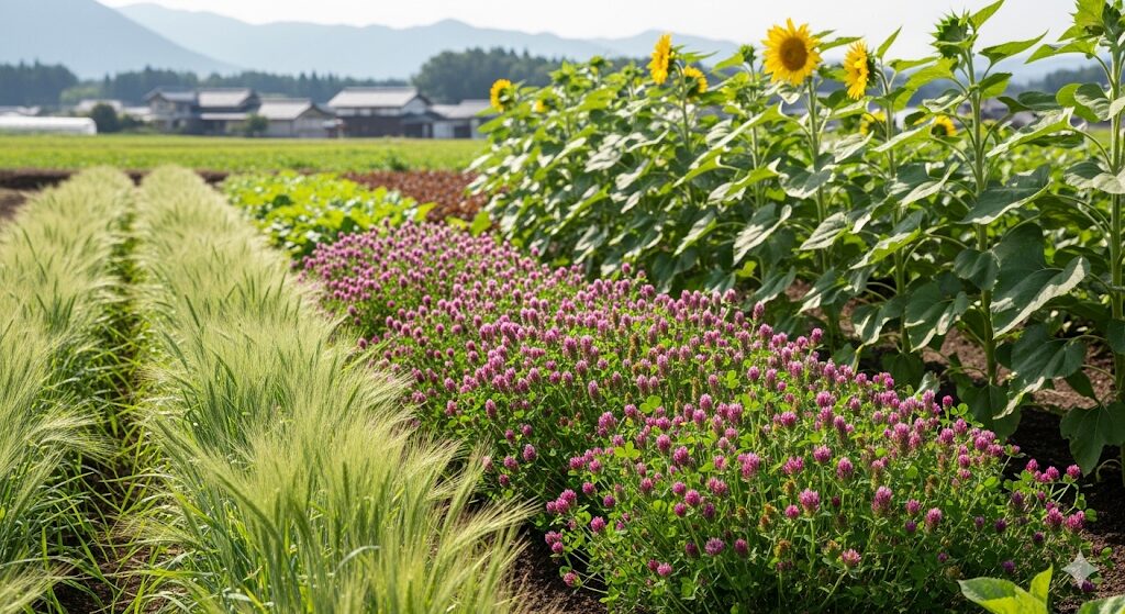 緑肥作物の主な効果一覧