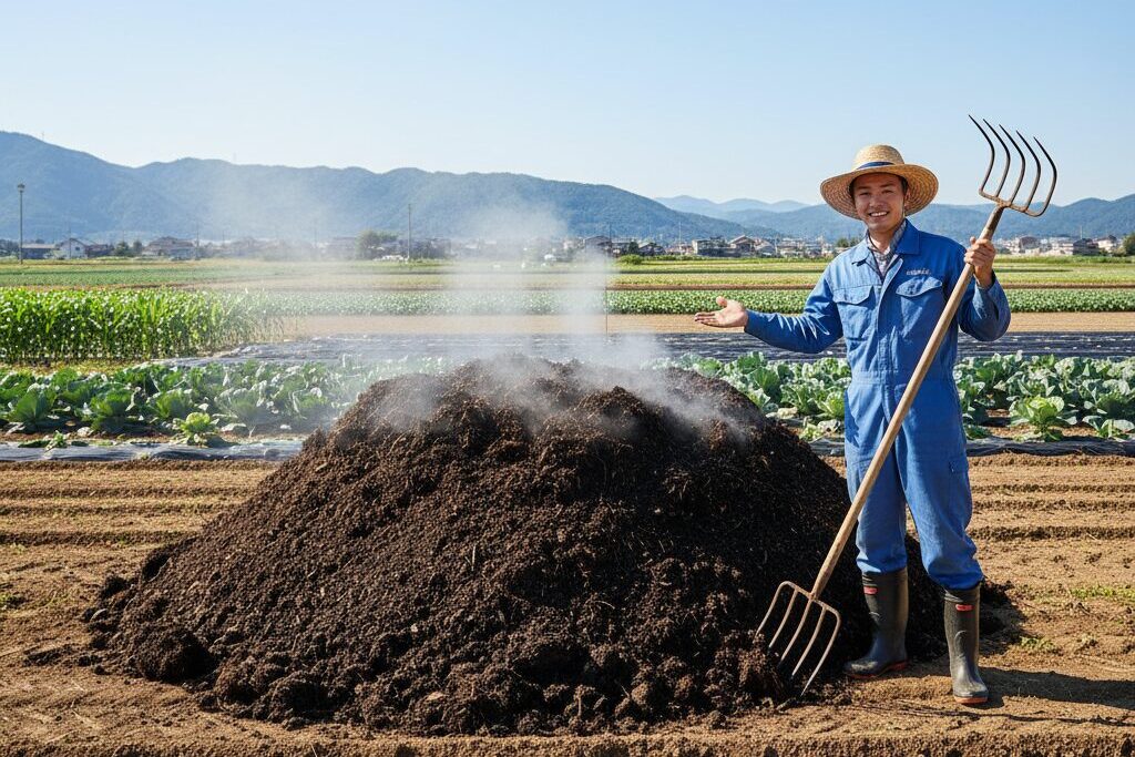 堆肥を活用した土づくりの重要性