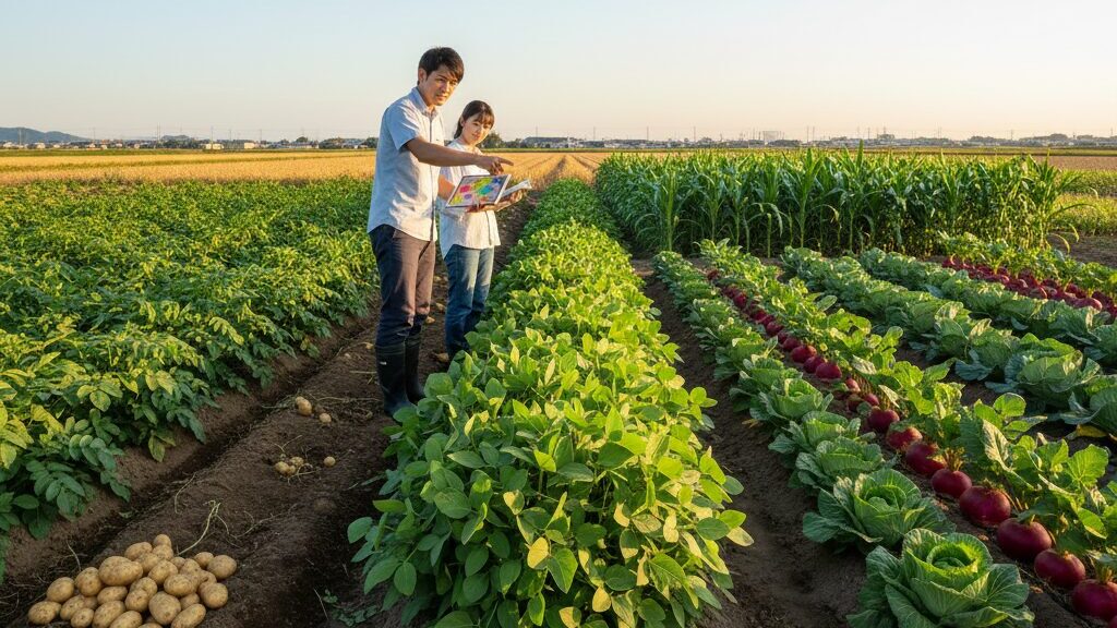 ジャガイモの後に植える相性の良い野菜