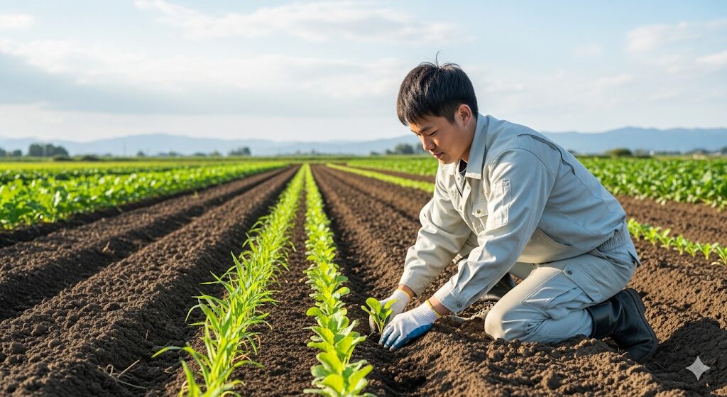 輪作体系に組込む後作の良い野菜
