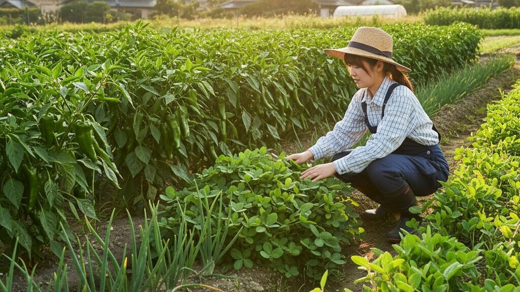 万願寺唐辛子コンパニオンプランツの選び方