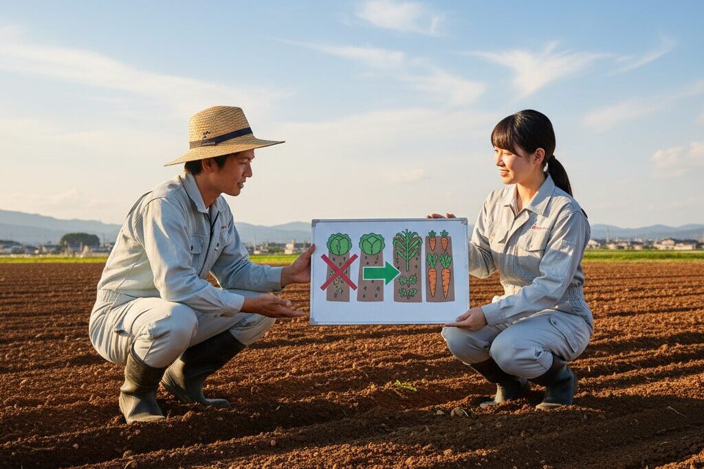 効果的な後作で土壌をリセット