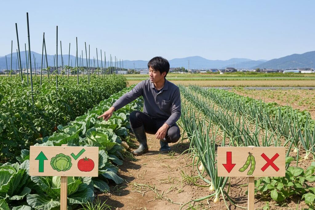 ネギの後作にダメな野菜と良い野菜